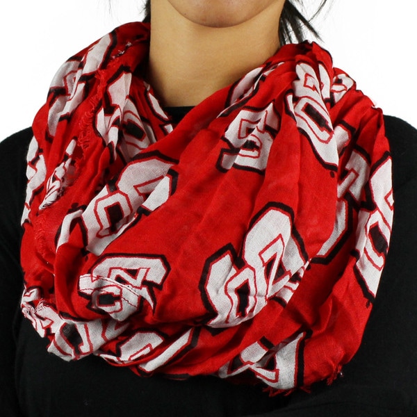 Zoozat Infinity Scarf Red With "S"